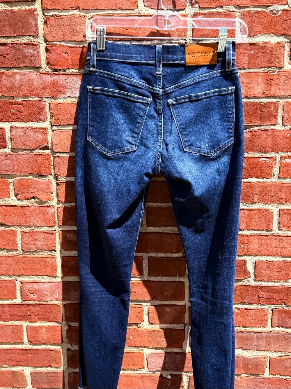 Lucky Brand Indigo Skinny Jeans - Dark Blue Wash